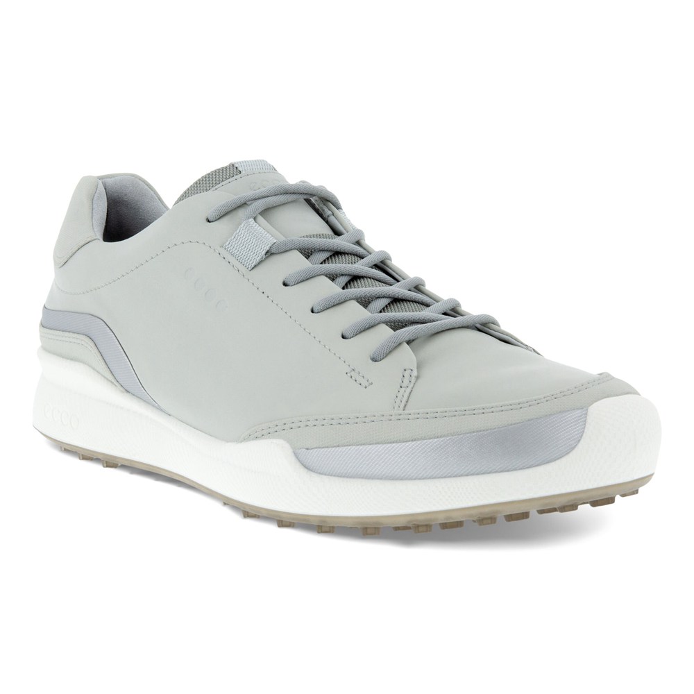 ECCO Mens Golf Shoes Mint - Biom Hybrid Laced - TEG-562810